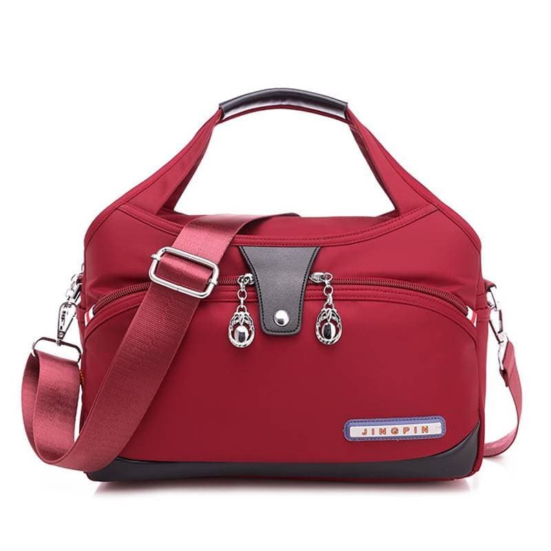 ( Red colour ) Large Capacity Waterproof Anti-theft Fashion thumbnail 4