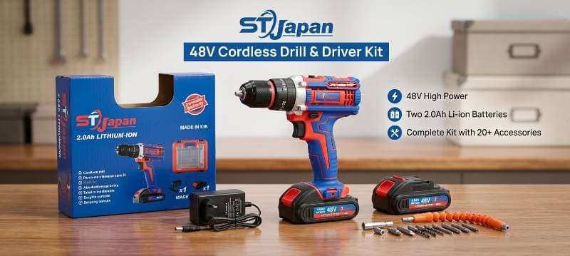 ST Japan 48V Cordless Drill Machine  [new] thumbnail 3