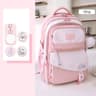 Best Selling Collection Brand Waterproof School Bag Soft Pink 