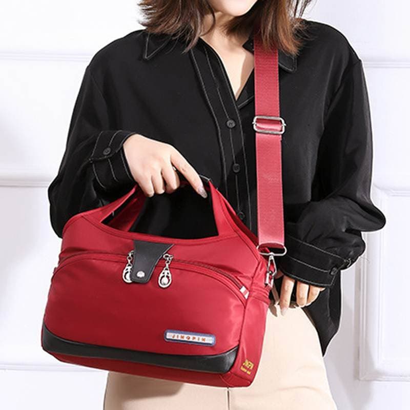 ( Red colour ) Large Capacity Waterproof Anti-theft Fashion thumbnail 2