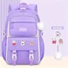  Schoolbag Book Bag ( purple ) 