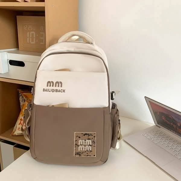 Stylish School Bag(Brown)