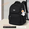 Stain-Resistant Waterproof School Bag(Black)