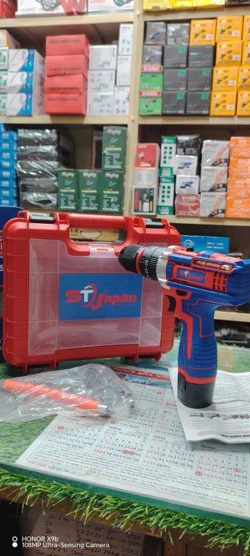 ST Japan 12V Cordless Drill Machine [new] thumbnail 2