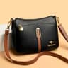 Large Capacity Waterproof Anti-theft Fashion Bag New black