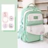 Best Selling Collection Brand Waterproof School Bag (Sage Green) 