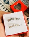 Stainless Steel Adjustable Couple Rings