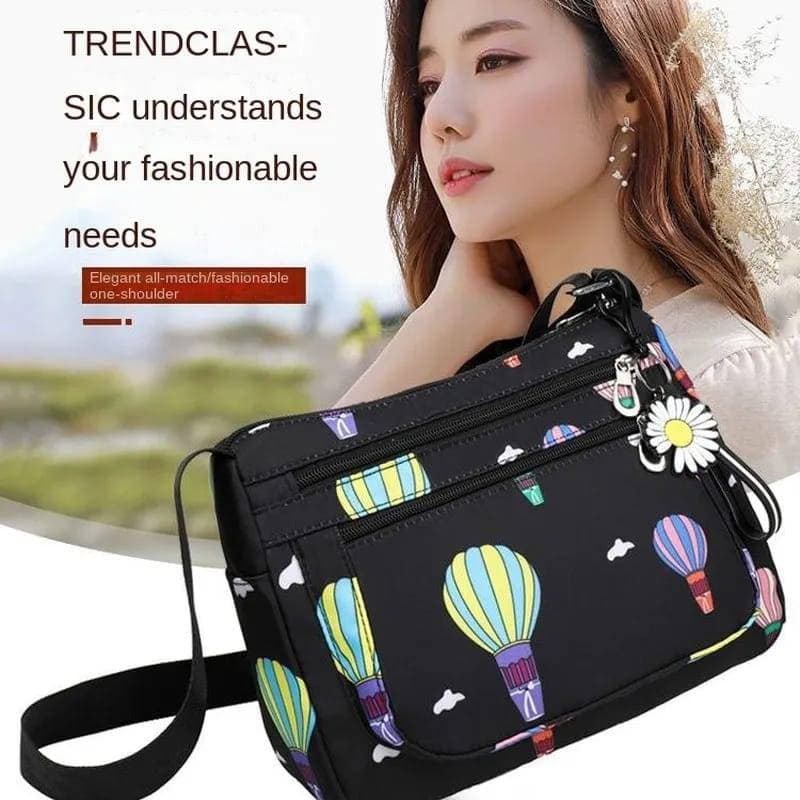 black colour ) Korean sports travel shoulder bag Code : 349 thumbnail 2