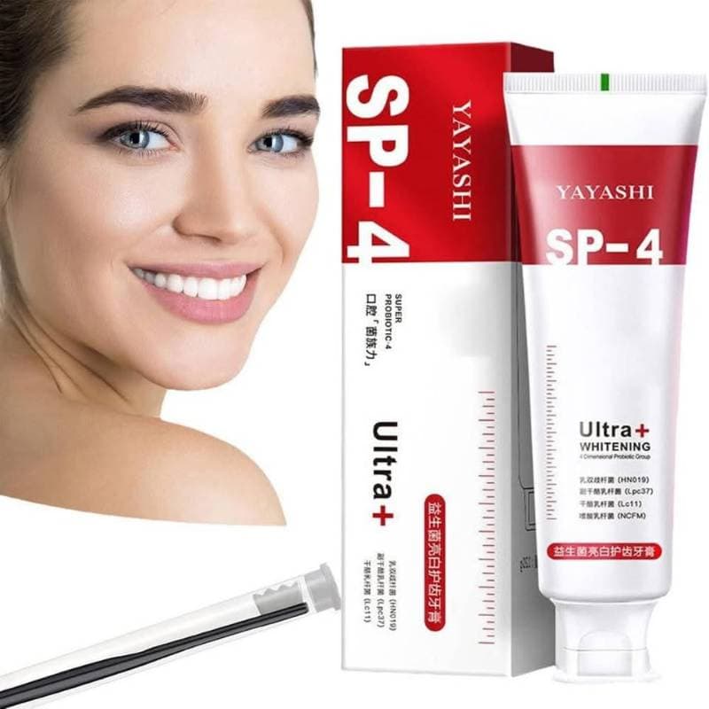 probiotic toothpaste freshen breath maintain oral health whiten teeth stain removing sp-4 toothpaste teeth cleaner thumbnail 2