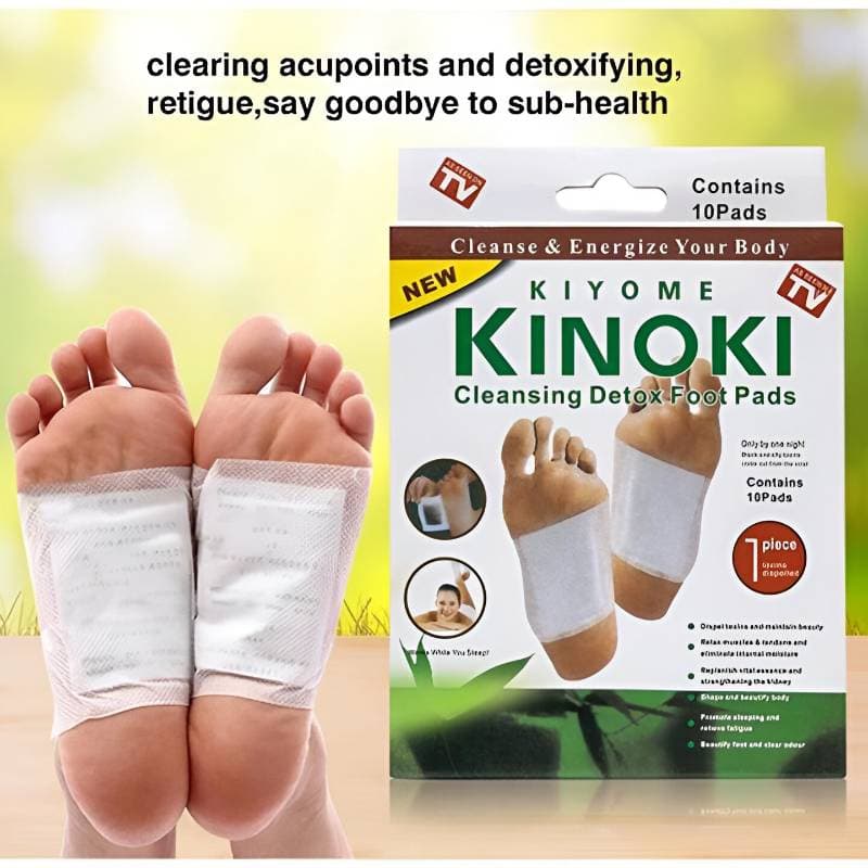 .5 Pack (Full Course) Kinoki Detox Foot Pads (Authentic)
