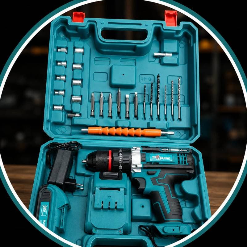 ST/JAPAN 28 pcs with 36v battery Drill Machines