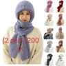 Ear Protection Windproof Cap Scarf (2 psc)