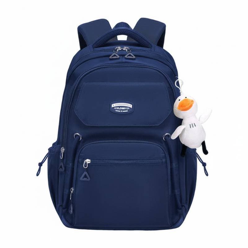 Stain-Resistant Waterproof School Bag(Blue)