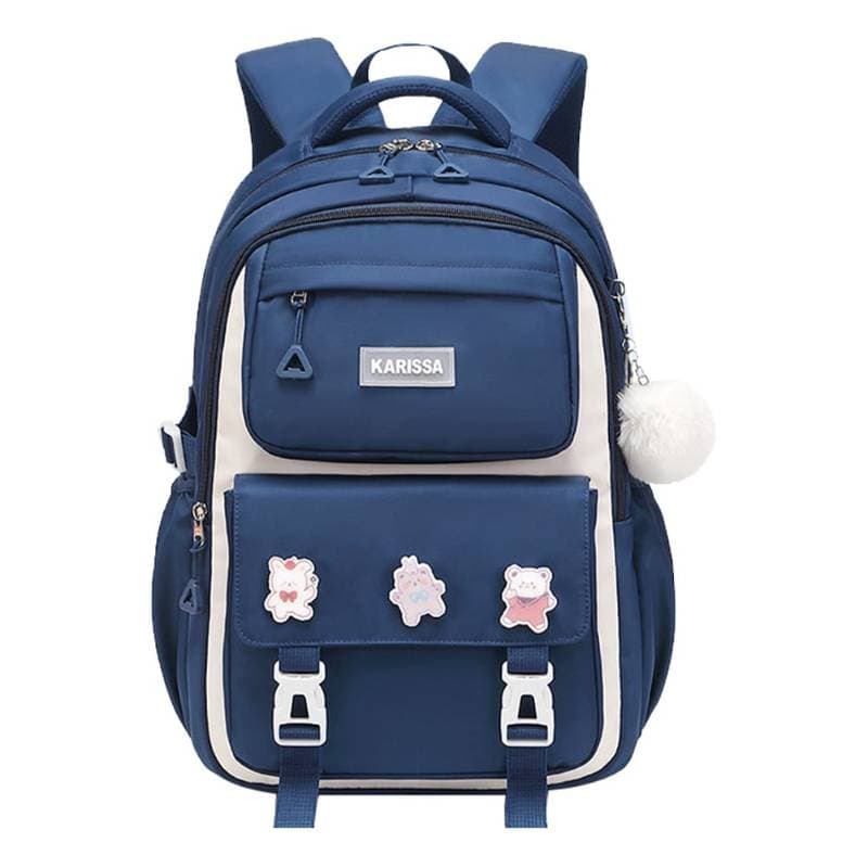 Waterproof School Bag(Blue)