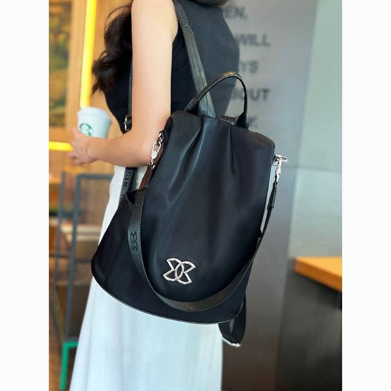 exportybag Women Large Capacity Outdoor Tote Bag ( black ) Code : 92 