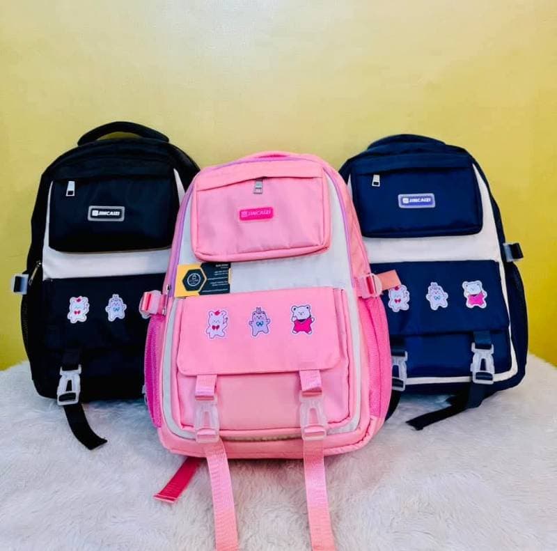  Kids Backpack Children School Bags for Girls Orthopedic Waterproof Primary Schoolbag Book Bag (pink)  thumbnail 2