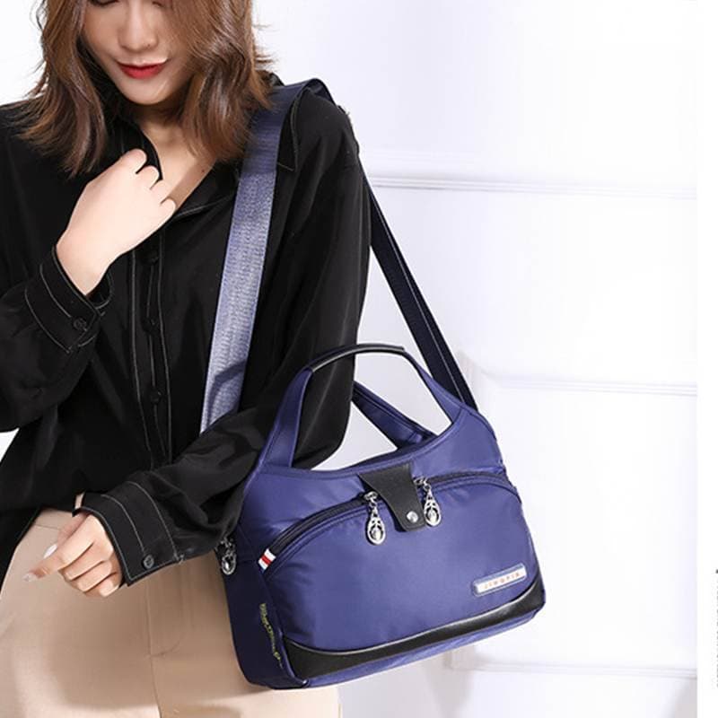 Large Capacity Waterproof Anti-theft Fashion ( blue colour ) thumbnail 2