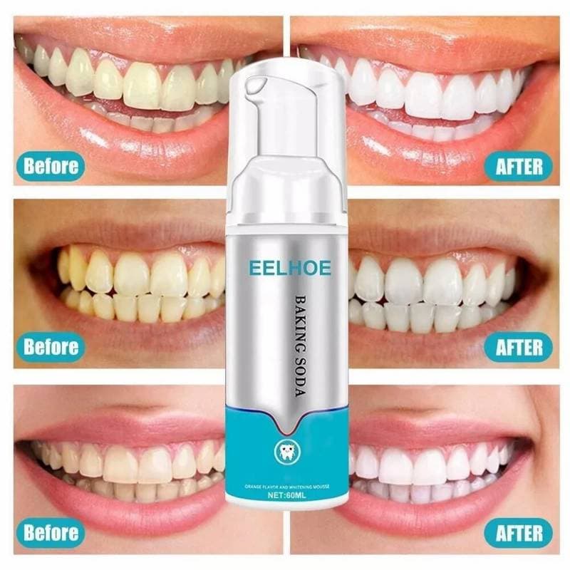 Teeth Cream Reduce Sensitive Pain Tooth Decay Push-type Foam Toothpaste thumbnail 2