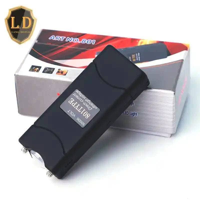Self Defense Stun Gun Portable Mini Flashlight thumbnail 2