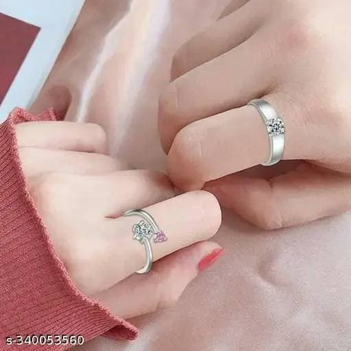 Stainless Steel Adjustable Couple Rings