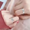 Stainless Steel Adjustable Couple Rings