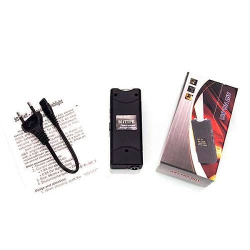 Self Defense Stun Gun Portable Mini Flashlight
