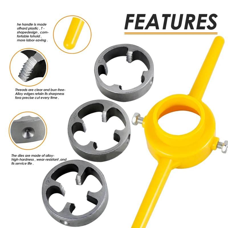 Heavy Duty Pipe Thread Cutting Tool