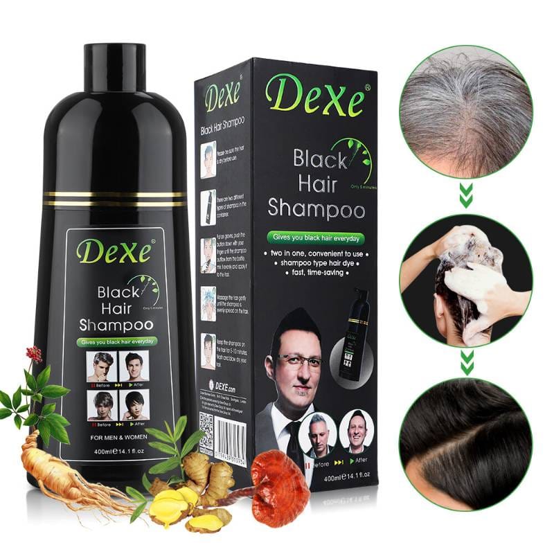  Dexe Black Hair Shampo