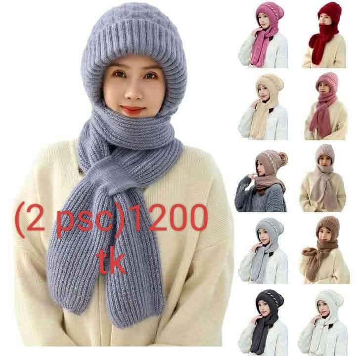 Ear Protection Windproof Cap Scarf (2 psc)