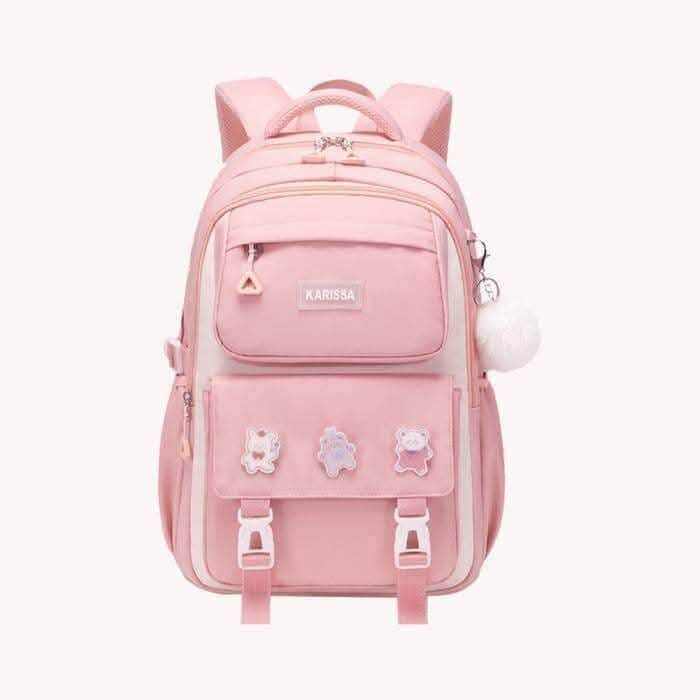  Kids Backpack Children School Bags for Girls Orthopedic Waterproof Primary Schoolbag Book Bag (pink) 