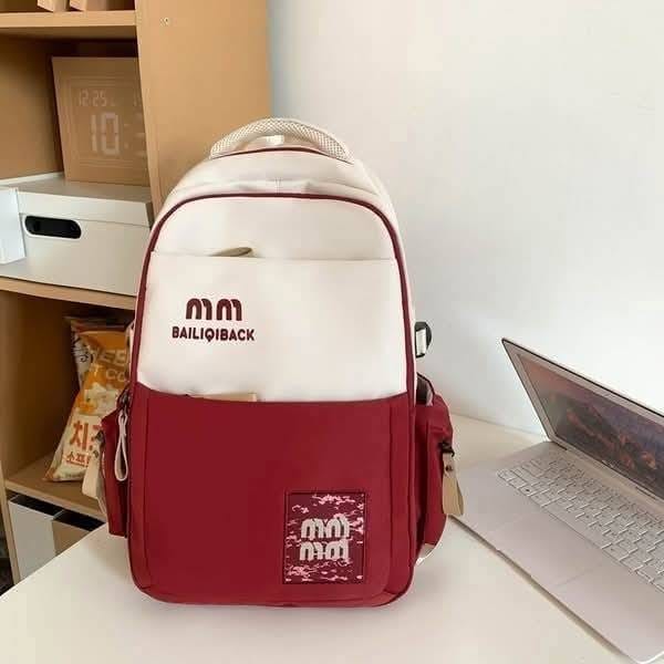 Stylish School Bag(Merun) 4